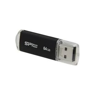 Silicon Power 64GB Ultima-II I-Series USB-A 2.0 pendrive BOX fekete