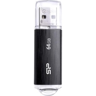 Silicon Power 64GB Ultima U02 USB-A 2.0 pendrive BOX fekete