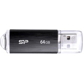 Silicon Power 64GB Ultima U02 USB-A 2.0 pendrive BOX fekete