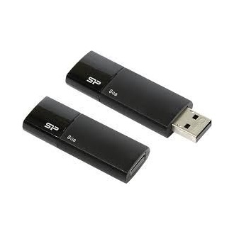 Silicon Power 8GB Ultima U05 USB 2.0 pendrive BOX fekete