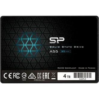 Silicon Power Ace A55 4TB SATA3 2,5" SSD fekete