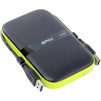 Silicon Power Armor A60 1TB USB3.0 2,5" vízálló ütésálló külső HDD fekete