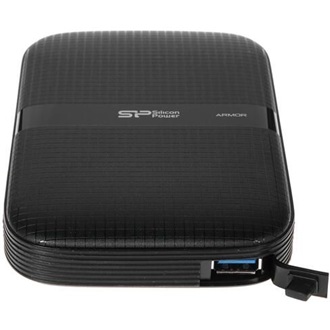 Silicon Power Armor A60 5TB USB3.0 2,5" vízálló külső HDD fekete