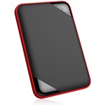 Silicon Power Armor A62 5TB USB3.1 Gen1 vízálló ütésálló külső HDD fekete-piros