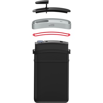 Silicon Power Armor A65B 2TB USB3.2 Gen1 A 2,5" vízálló ütésálló külső HDD fekete-szürke