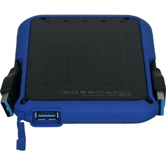 Silicon Power Armor A66 1TB USB3.2 Gen1 A 2,5" vízálló ütésálló külső HDD kék-fekete