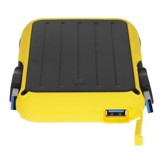 Silicon Power Armor A66 5TB USB3.2 Gen1 A 2,5" vízálló ütésálló külső HDD fekete-sárga