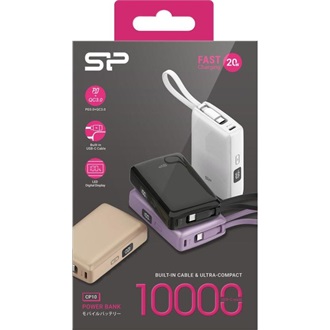 Silicon Power CP10 10000mAh Li-ion powerbank fehér