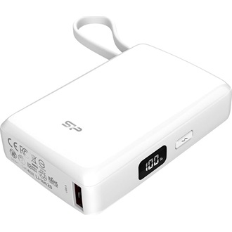 Silicon Power CP10 10000mAh Li-ion powerbank fehér