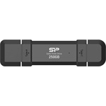 Silicon Power Marvel Xtreme DS72 250GB USB-A/C 3.2 Gen2 M.2 2242 külső SSD fekete