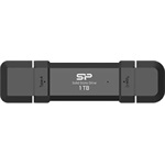 Silicon Power Marvel Xtreme DS72 1TB USB-A/C 3.2 Gen2 M.2 2242 külső SSD fekete