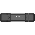 Silicon Power Marvel Xtreme DS72 500GB USB-A/C 3.2 Gen2 külső SSD fekete