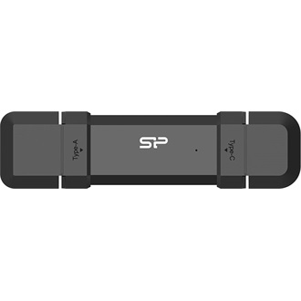 Silicon Power Marvel Xtreme DS72 500GB USB-A/C 3.2 Gen2 külső SSD fekete