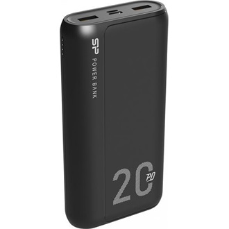 Silicon Power QS15 20000mAh LiPo powerbank fekete