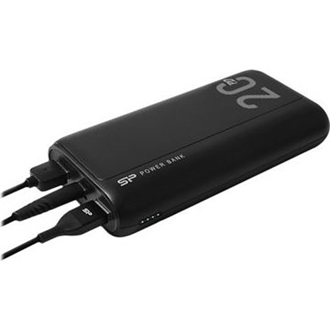 Silicon Power QS15 20000mAh LiPo powerbank fekete