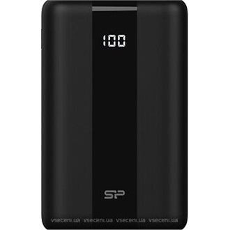 Silicon Power QX55 30000mAh LiPo powerbank fekete (QC3.0)