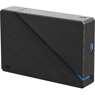Silicon Power Stream S07 8TB USB-A 3.2 Gen1 3,5" külső HDD fekete