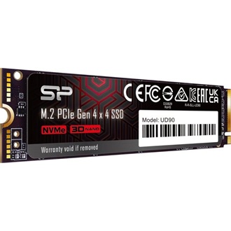 Silicon Power UD90 2TB PCIe x4 (4.0) M.2 2280 SSD fekete