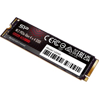 Silicon Power UD90 2TB PCIe x4 (4.0) M.2 2280 SSD fekete