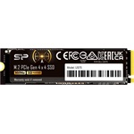 Silicon Power US75 2TB PCIe x4 (4.0) NVMe M.2 2280 SSD fekete