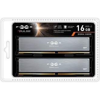 Silicon Power XPOWER Pulse 16GB 3200MT/s DDR4 memória CL16 Kit of 2 szürke