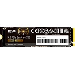 Silicon Power XPOWER US75 1TB PCIe x4 (4.0) NVMe M.2 2280 SSD fekete