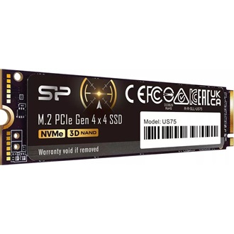 Silicon Power XPOWER US75 1TB PCIe x4 (4.0) NVMe M.2 2280 SSD fekete