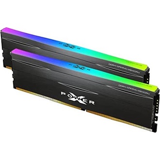Silicon Power XPOWER Zenith RGB 16GB 3200MT/s DDR4 memória CL16 Kit of 2 szürke RGB