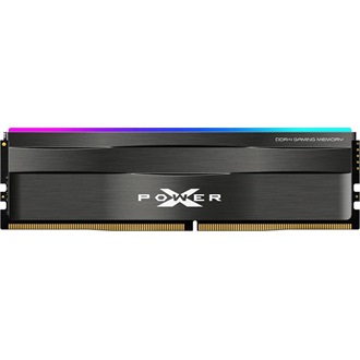Silicon Power Zenith RGB 16GB 3200MT/s DDR4 memória fekete RGB