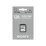Sony 128GB SF-E UHS-II Class10 U3 V60 vízálló ütésálló SDXC memóriakártya BOX fekete