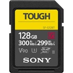 Sony 128GB SF-G Tough UHS-II Class10 U3 V90 vízálló ütésálló SDXC memóriakártya BOX fekete