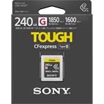 Sony 240GB TOUGH vízálló ütésálló Compact Flash CFexpress A memóriakártya BOX fekete