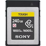 Sony 240GB Tough vízálló ütésálló Compact Flash CFexpress B memóriakártya BOX szürke