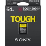 Sony 64GB SF-G Tough UHS-II Class10 U3 V90 vízálló ütésálló microSDXC memóriakártya BOX fekete