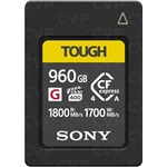 Sony 960GB TOUGH vízálló ütésálló Compact Flash CFexpress A memóriakártya BOX fekete