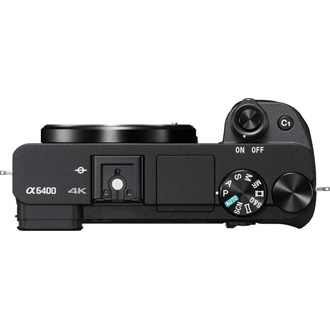 Sony Alpha 6400 digitális fényképezőgép fekete