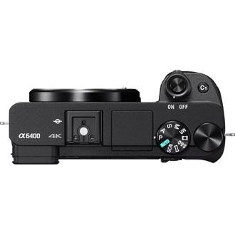 Sony Alpha 6400 digitális fényképezőgép fekete + 18-135mm f/3.5-5.6 OSS objektív KIT