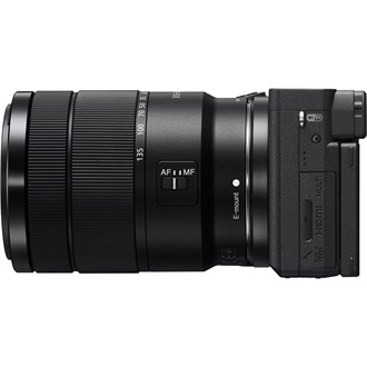 Sony Alpha 6400 digitális fényképezőgép fekete + 18-135mm f/3.5-5.6 OSS objektív KIT