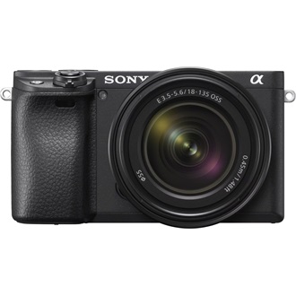 Sony Alpha 6400 digitális fényképezőgép fekete + 18-135mm f/3.5-5.6 OSS objektív KIT