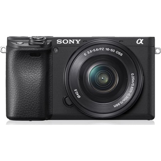Sony Alpha 6400 digitális fényképezőgép fekete + E PZ 16-50mm f/3.5-5.6 OSS objektív KIT