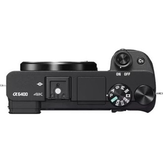 Sony Alpha 6400 digitális fényképezőgép fekete + E PZ 16-50mm f/3.5-5.6 OSS objektív KIT