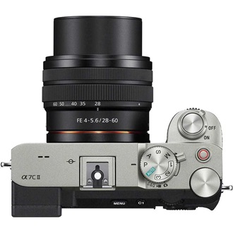 Sony Alpha 7CII + FE 28-60mm f/4-5.6 MILC KIT digitális fényképezőgép ezüst