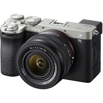 Sony Alpha 7CII + FE 28-60mm f/4-5.6 MILC KIT digitális fényképezőgép ezüst