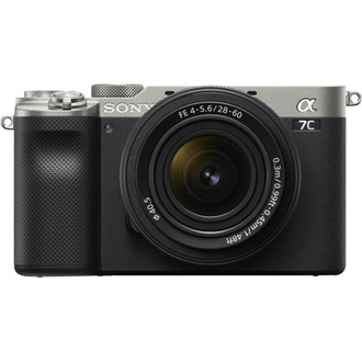 Sony Alpha 7CL MILC kit digitális fényképezőgép ezüst (16-50mm objektívvel)