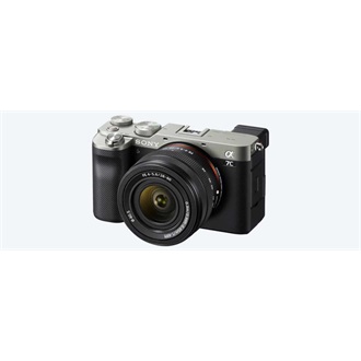 Sony Alpha 7CL MILC kit digitális fényképezőgép ezüst (16-50mm objektívvel)