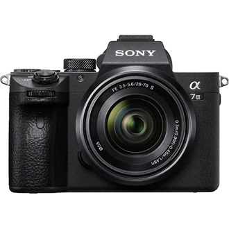 Sony Alpha 7 III + 28-70mm f/3.5-5.6 OSS II Kit digitális fényképezőgép fekete