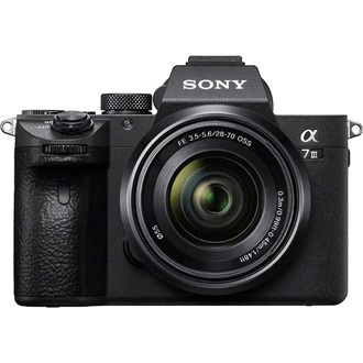 Sony Alpha 7 III + FE 28-70mm f/3.5-5.6 OSS MILC KIT digitális fényképezőgép fekete