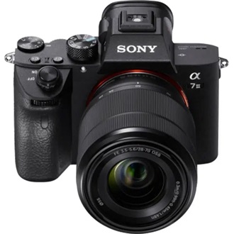 Sony Alpha 7 III + FE 28-70mm f/3.5-5.6 OSS MILC KIT digitális fényképezőgép fekete