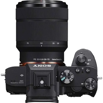 Sony Alpha 7 III + FE 28-70mm f/3.5-5.6 OSS MILC KIT digitális fényképezőgép fekete