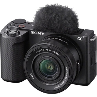 Sony Alpha ZV-E10 II Vlog videokamera fekete